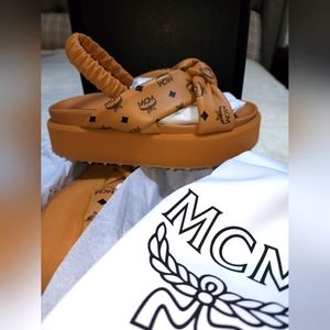 MCM Aletha Platform Sandals